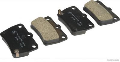 Комплект тормозных колодок, дисковый тормоз HERTH+BUSS JAKOPARTS J3612020