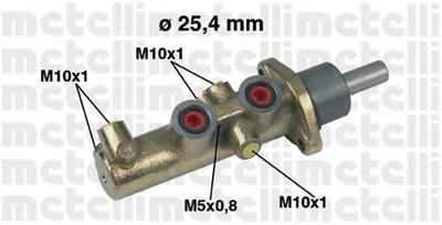 Главный тормозной цилиндр METELLI 05-0446