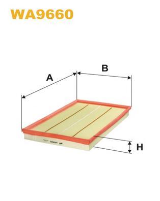 Воздушный фильтр WIX FILTERS