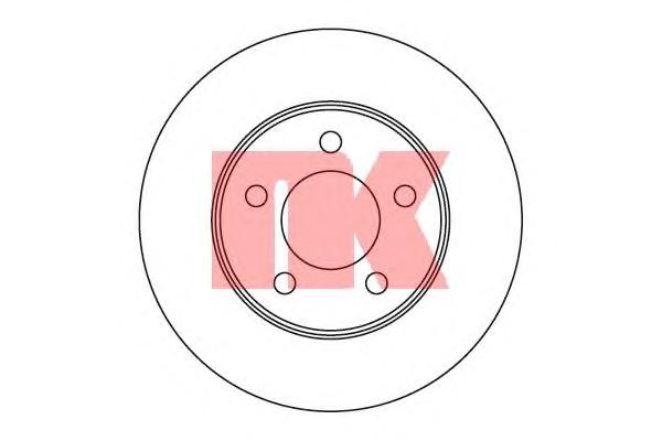 Тормозной диск NK
