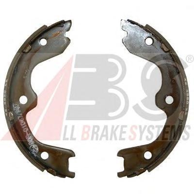 Комплект тормозных колодок, стояночная тормозная система A.B.S.