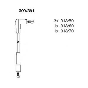 Комплект проводов зажигания BREMI 300381