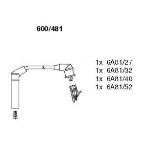 Комплект проводов зажигания BREMI 600481