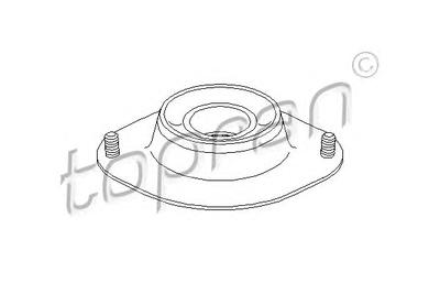 Опора стойки амортизатора TOPRAN 200438