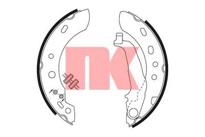 Комплект тормозных колодок NK 2722687