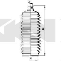 Пыльник, рулевое управление SPIDAN