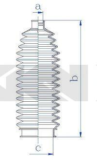 Пыльник, рулевое управление SPIDAN