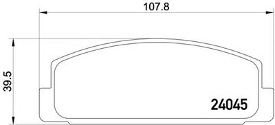 Комплект тормозных колодок, дисковый тормоз HELLA PAGID 8DB355011131