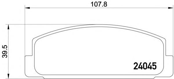 Комплект тормозных колодок, дисковый тормоз HELLA PAGID