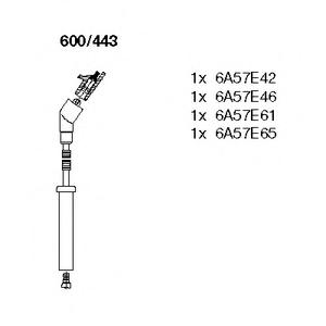 Комплект проводов зажигания BREMI 600443