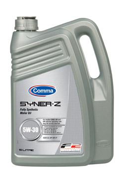 Олива для двигуна COMMA Syner-Z 5w30 5л