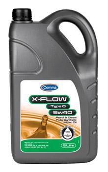 Масло моторное COMMA X-Flow Type G 5w40 4л