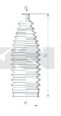 Пыльник, рулевое управление SPIDAN