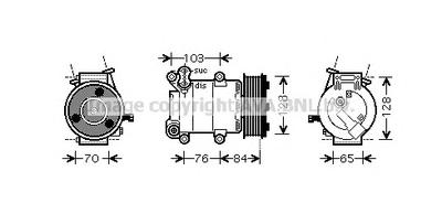 Компрессор, кондиционер AVA QUALITY COOLING FDAK418