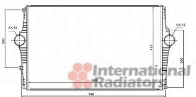 Интеркулер VAN WEZEL 59004136