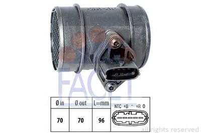 Расходомер воздуха FACET 10.1264