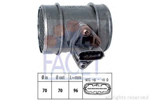 Расходомер воздуха FACET