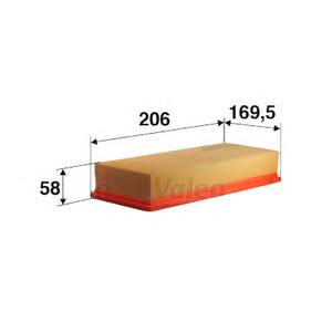 Воздушный фильтр VALEO 585006