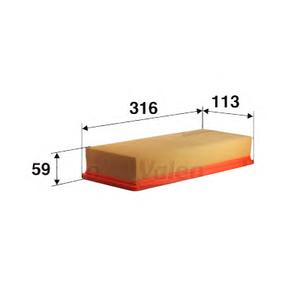 Воздушный фильтр VALEO 585015