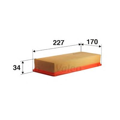 Воздушный фильтр VALEO