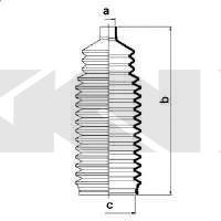 Пыльник, рулевое управление SPIDAN