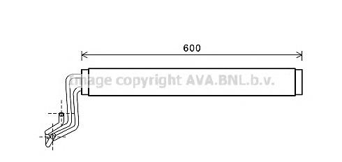 Масляный радиатор, рулевое управление AVA QUALITY COOLING