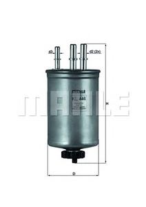 Топливный фильтр KNECHT KL 446