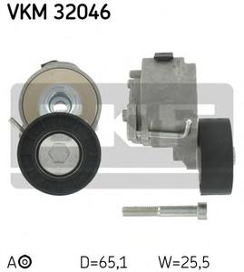 Натяжной ролик, поликлиновой  ремень SKF VKM 32046