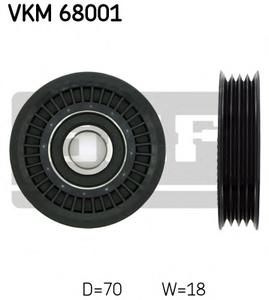Паразитный / ведущий ролик, поликлиновой ремень SKF VKM 68001