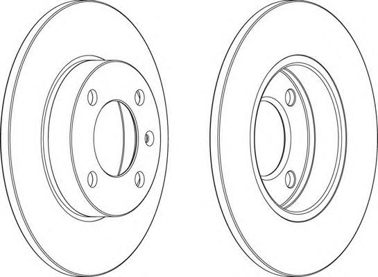 Тормозной диск FERODO