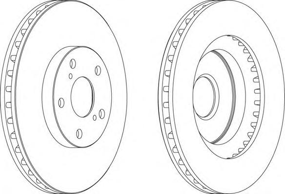 Тормозной диск FERODO