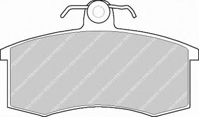 Комплект тормозных колодок, дисковый тормоз FERODO FDB527