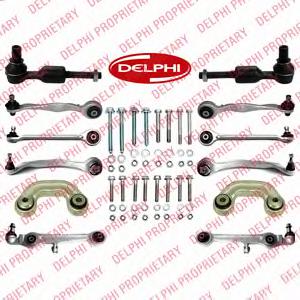 Ремкомплект, поперечный рычаг подвески DELPHI TC1300KIT