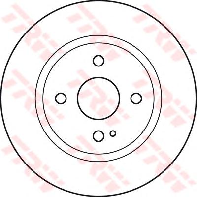 Тормозной диск TRW