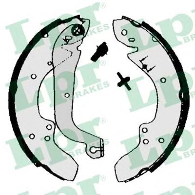 Комплект тормозных колодок LPR