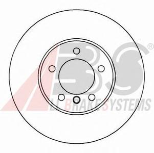 Тормозной диск A.B.S. 16332