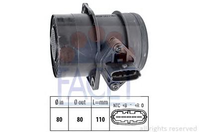 Расходомер воздуха FACET 10.1266