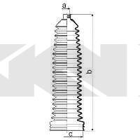 Пыльник, рулевое управление SPIDAN