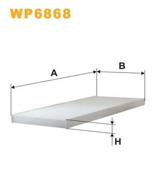 Фильтр салона WIX FILTERS