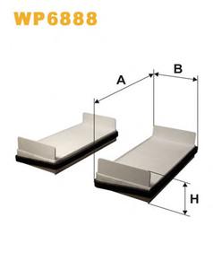 Фильтр салона WIX FILTERS WP6888