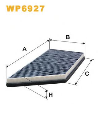 Фильтр салона WIX FILTERS