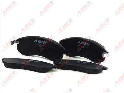 Комплект тормозных колодок, дисковый тормоз ABE C15042ABE