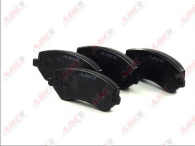 Комплект тормозных колодок, дисковый тормоз ABE C1Y005ABE