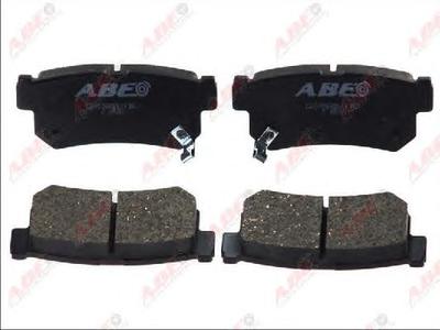 Комплект тормозных колодок, дисковый тормоз ABE C20008ABE