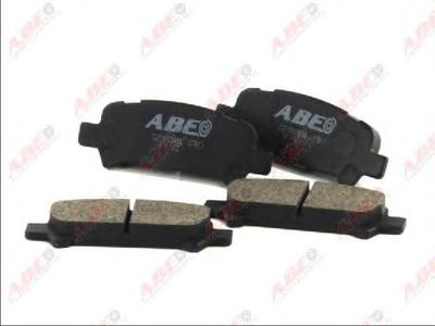 Комплект тормозных колодок, дисковый тормоз ABE