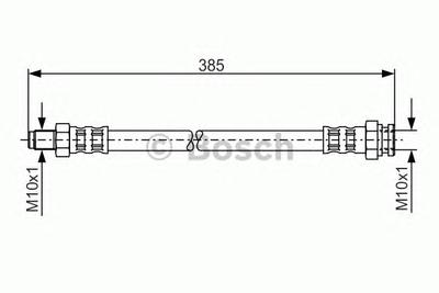 Тормозной шланг BOSCH 1987481018