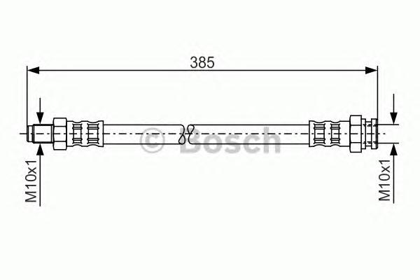 Тормозной шланг BOSCH