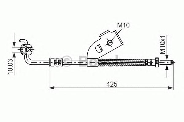 Тормозной шланг BOSCH