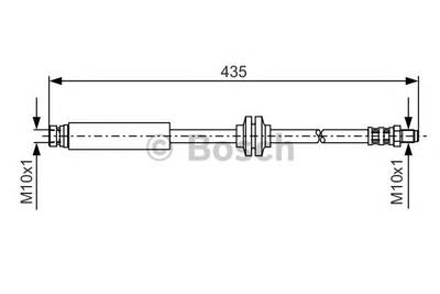 Тормозной шланг BOSCH 1987476182