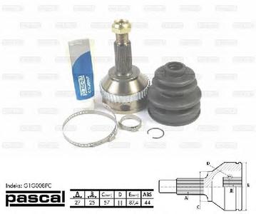 ШРУС PASCAL G1G008PC